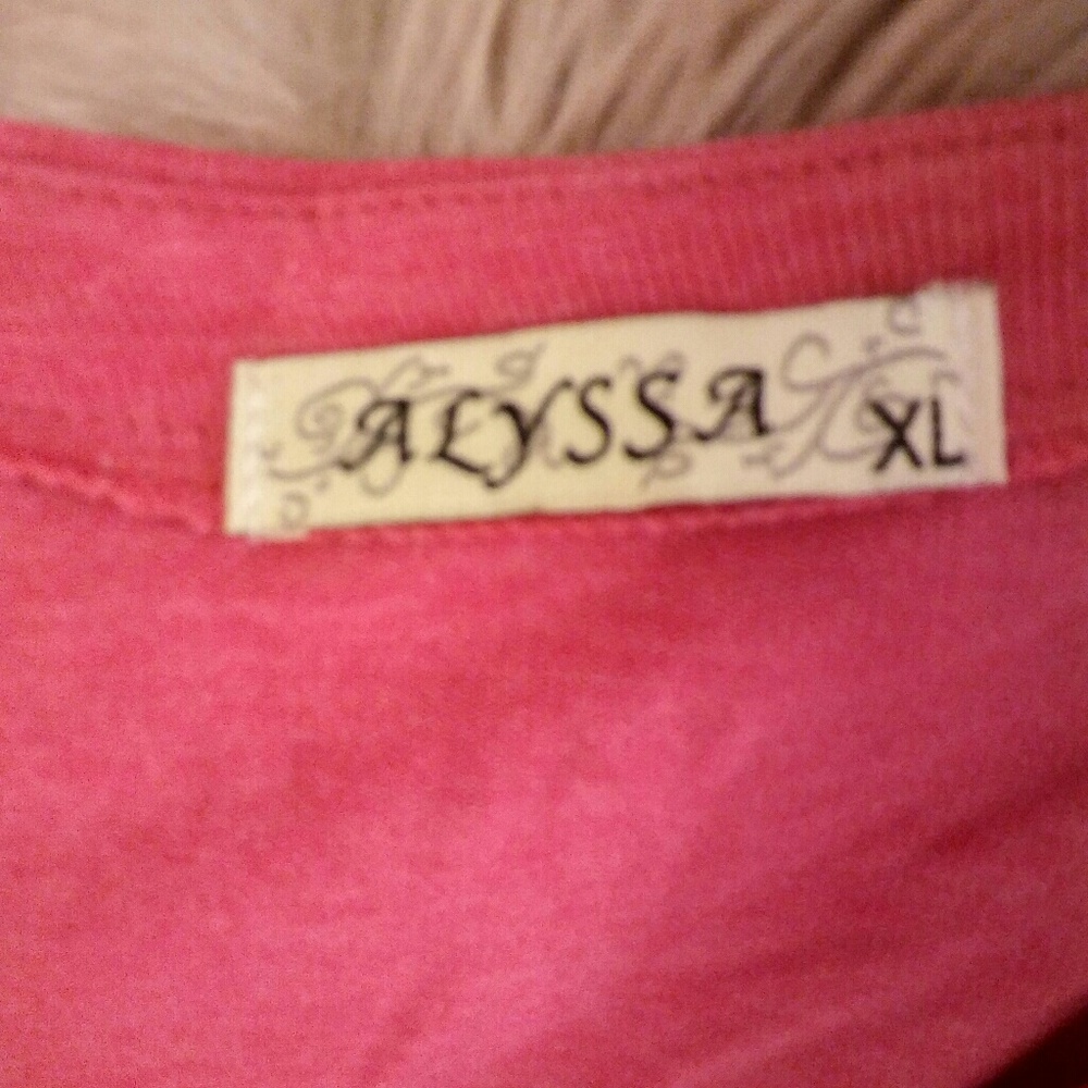 New Raspberry Sequin Cardigan - Picture 6 of 8